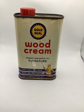 Gold Seal Wood Cream Cleaner and Polish - Vintage Advertising